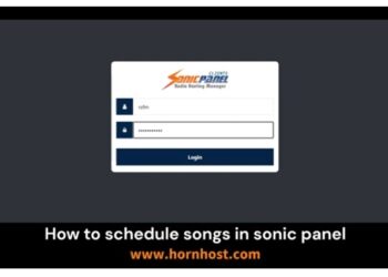 How to schedule songs in Sonic Panel