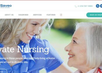 Saveo Nursing Care WordPress Theme